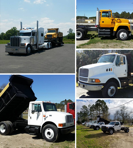 Different Kinds of Heavy Equipment Trucks