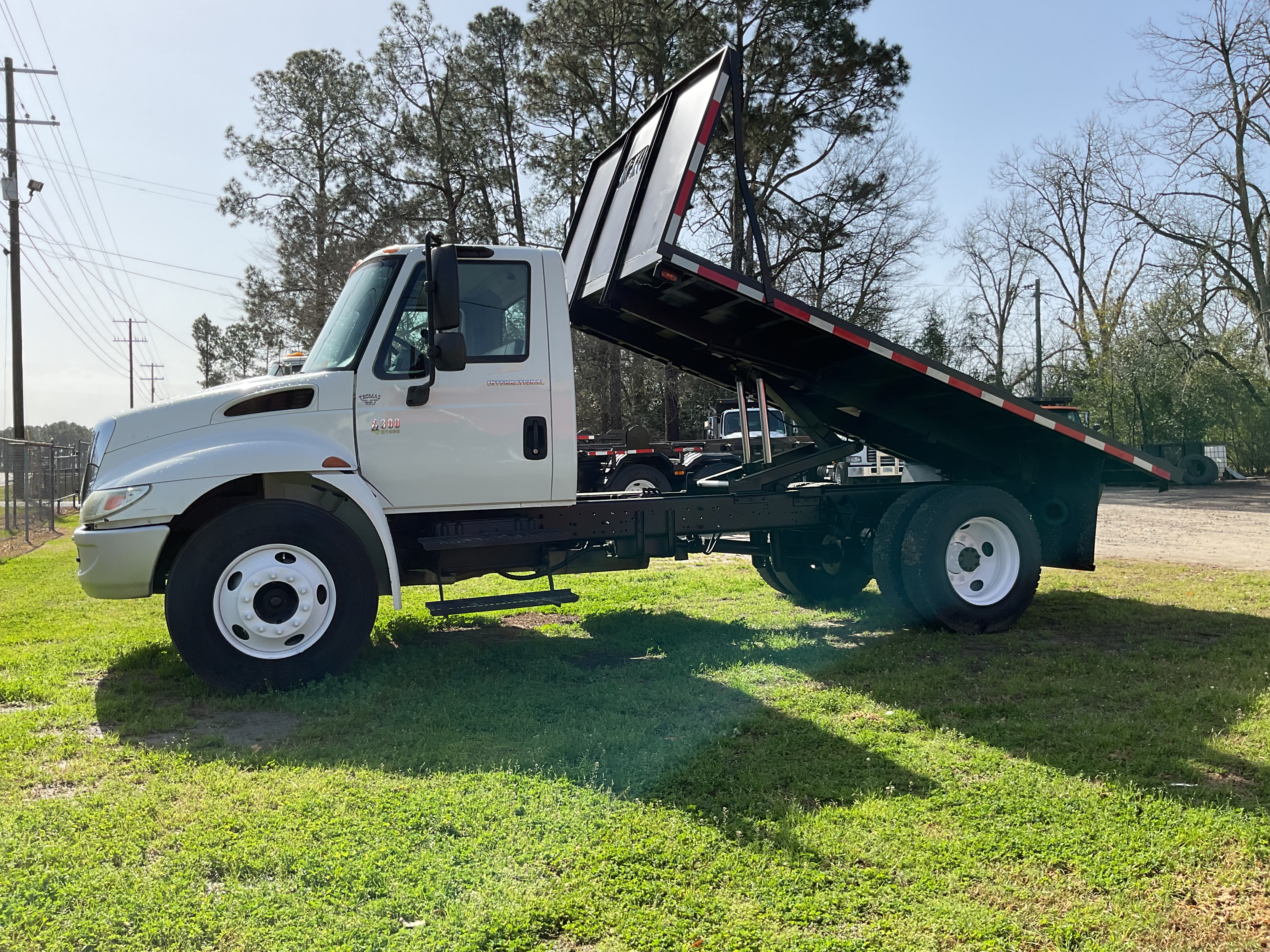 Nice 2008 International Flatbed Dump Nice 2008 International Flatbed Dump